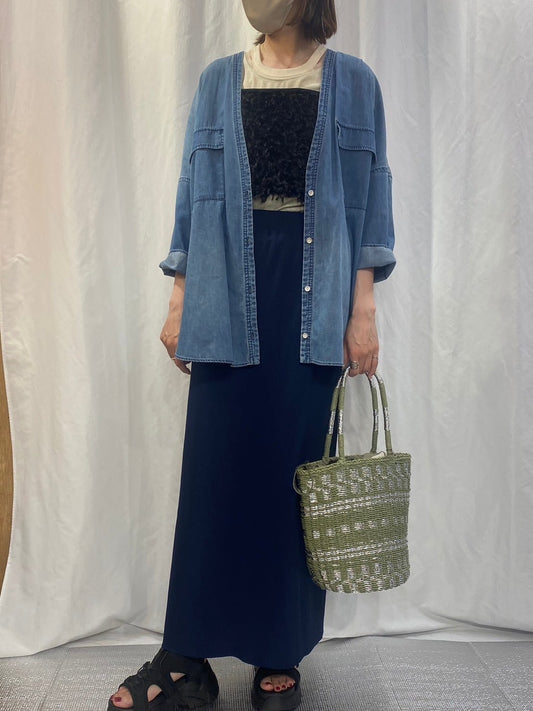 ☆メタリックバケツ型bag